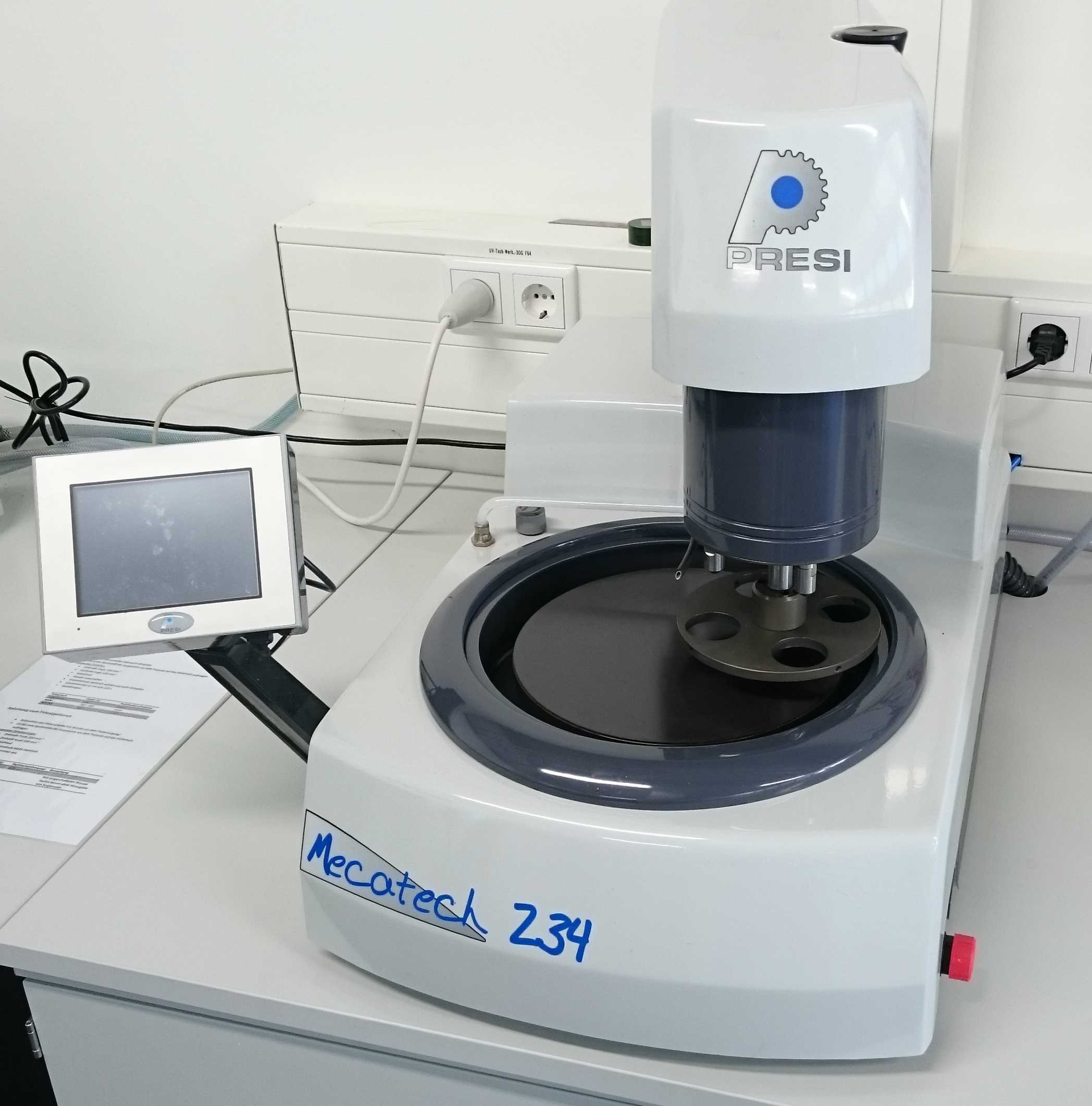 Schleif und Poliermaschine